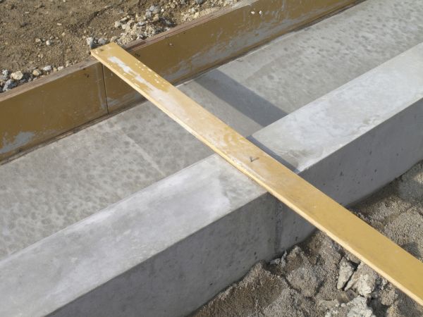 Cement Footing Installation in Merced
