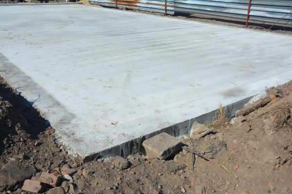 Concrete Platform Construction in Merced