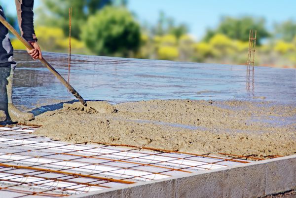 Cement Slab Laying in Merced