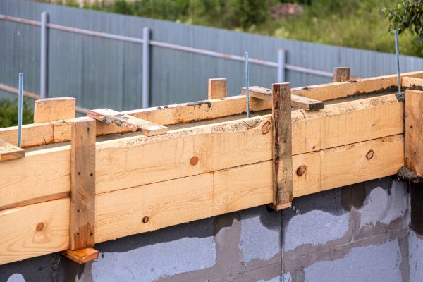 Poured Wall Construction in Merced