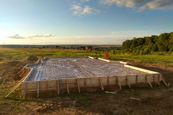 Foundation Pouring in Merced