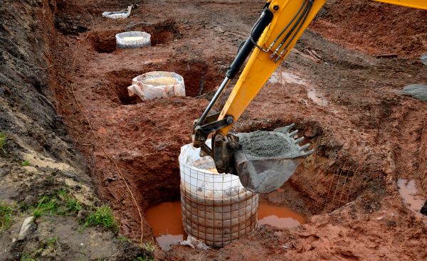 Foundation Piling in Merced