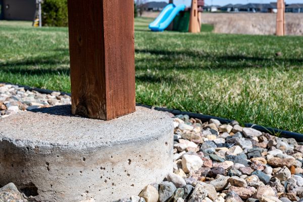 Deck Footing Installation in Merced