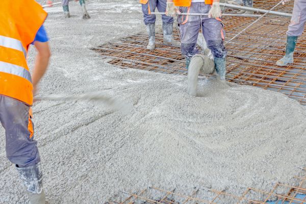 Cement Slab Pouring in Merced