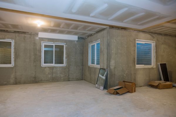 Basement Concrete Installation in Merced