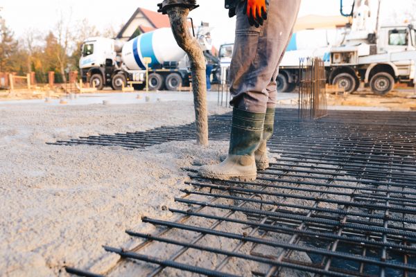 Poured Foundation Installation in Merced