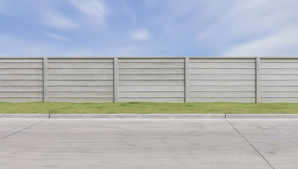 Concrete Fence Installation in Merced
