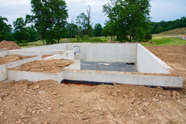 Basement Foundation Pouring in Merced