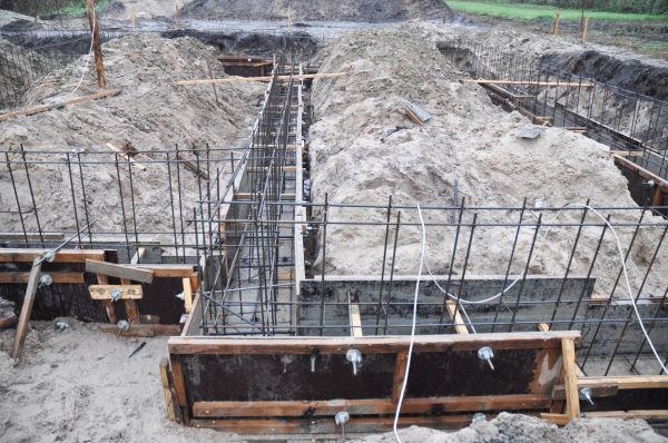 House Footing Construction in Merced