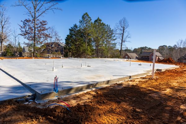 Concrete Slab Construction in Merced