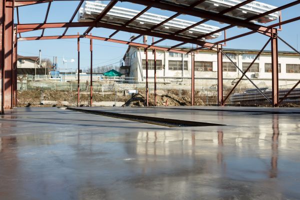 Building Slab Installation in Merced