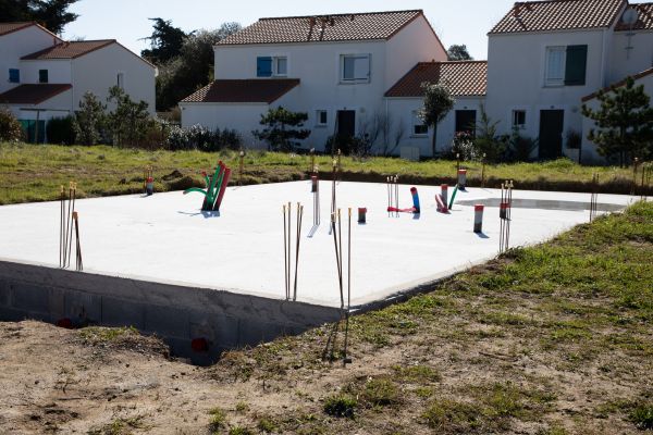Residential Slab Construction in Merced
