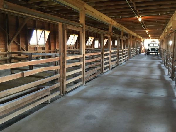 Barn Slab Construction in Merced