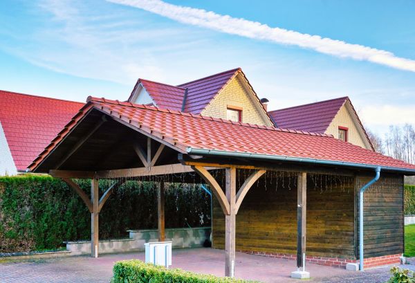 Carport Base Construction in Merced