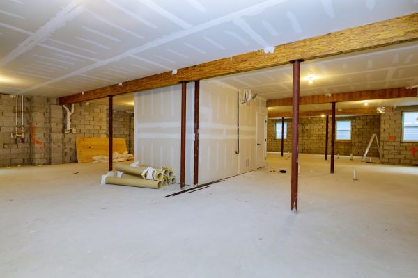 Basement Slab Installation in Merced