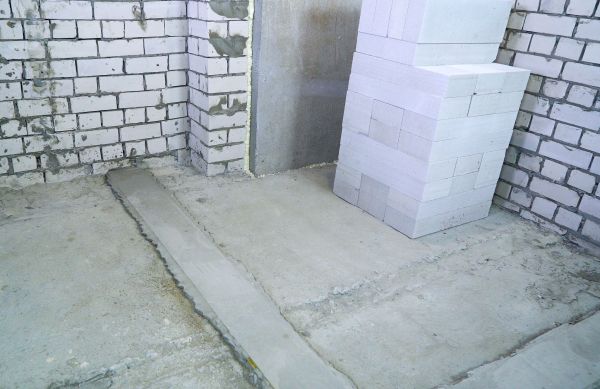 Basement Concrete Construction in Merced