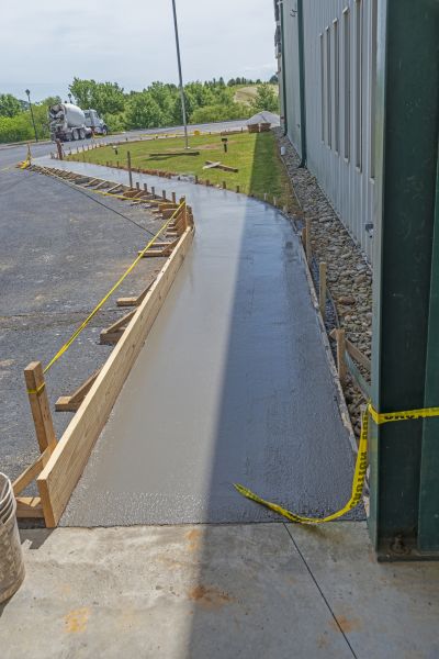 Concrete Sidewalk Paving in Merced