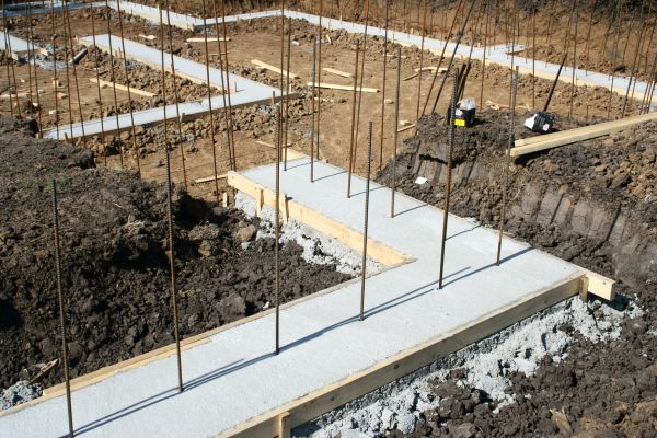 Cost of Footing Construction in Merced