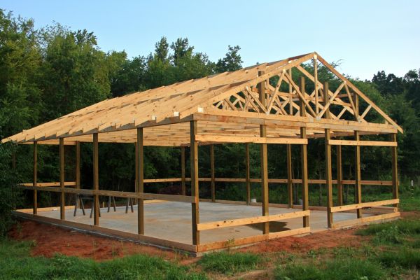 Barn Pad Installation in Merced