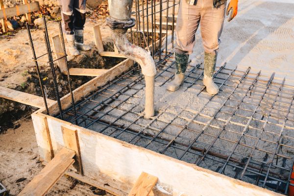 Foundation Concrete Pouring in Merced