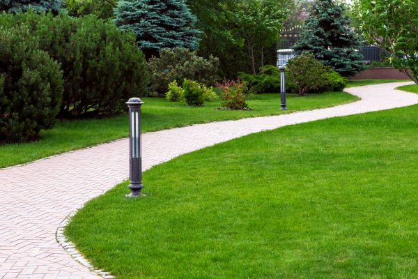 Backyard Sidewalk Installation in Merced