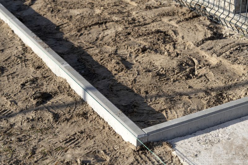 Concrete Footer Pouring