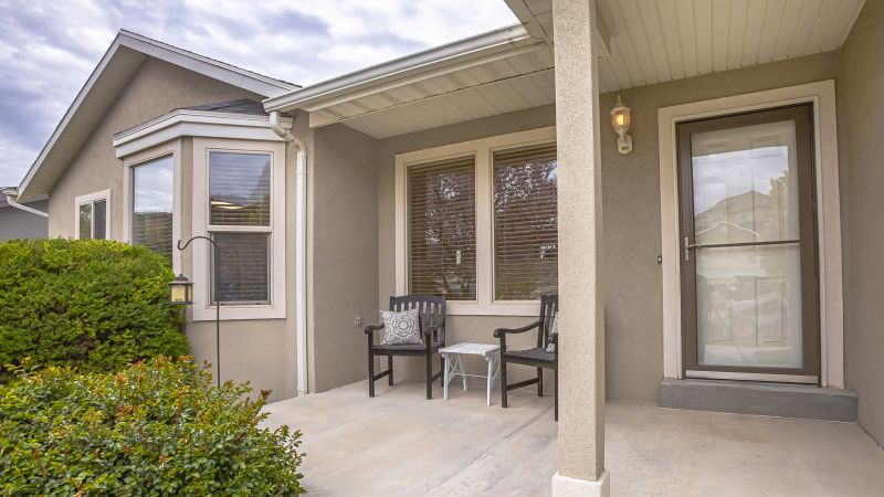 Concrete Porch Installation detail