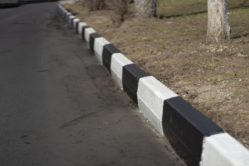 Sidewalk Curb Installation